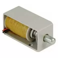 Замок Promix Шериф-9.0 НЗ Promix-SM490.10 усилие удержания 150 кг, без ригеля, кожуха и кронштейна, DC 12 В/0,65 А, серебро