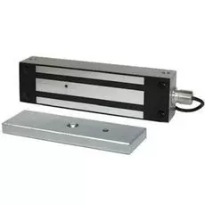 Замок Smartec ST-EL500MW электромагнитный, мониторинг, СИД, уличное исполнение, нержавеющая сталь, 12 VDC/500 мА или 24VDC/250 мА, усилие 500 кг