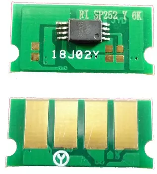 Запчасть ELP ELP-CH-SPC252HEY-6K Чип Ricoh SP C252Dn/C252Sf/C262Dnw/C262Sf (SPC252HE) Yellow, 6K