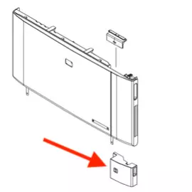 Запчасть HP RL1-1280 RIGHT LOWER COVER ASSY