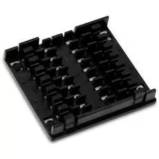 Запчасть Hyperline FO-MSPL01-BK ложемент для КДЗС 8/16 (емкость до 16 волокон)