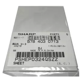 Запчасть Sharp PSHEP0324QSZZ Наклейка на Б.П. AR5015-ARM236 PSHEP0324QSZZ