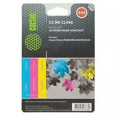 Заправочный комплект Cactus CS-RK-CL446 многоцветный для Canon Pixma MG2440/MG2541 (3*30ml)