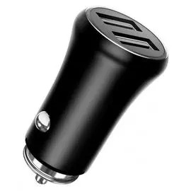 Зарядное устройство автомобильное TFN TFN-CCRPD03 RAPID 4.8A б/кабеля black