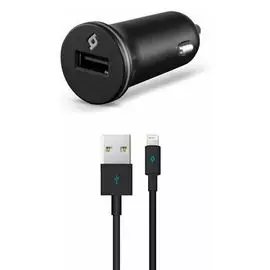 Зарядное устройство автомобильное TTEC 2CKC01S Compact 1A+microUSB black