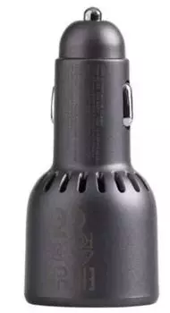 Зарядное устройство автомобильное UGREEN EC705 55511_ 130W 3-Port 2*USB-C PD+USB-A Fast Car Charger с кабелем. цвет: черный