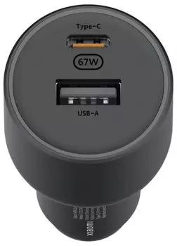 Зарядное устройство автомобильное Xiaomi BHR6814GL 67W Car Charger (USB-A + Type-C)