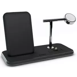 Зарядное устройство беспроводное Zens Stand+Dock+Watch AWC ZEDC07B/00 10W черный
