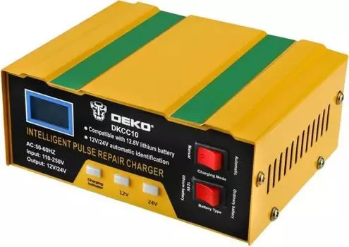 Зарядное устройство DEKO DKCC10 051-8053 12/24В, 10А