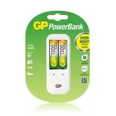 Зарядное устройство GP PB410GS65 PB410 + 2 аккум. 650mAh, size AAA, поддерживает AA/AAA
