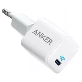 Зарядное устройство сетевое Anker A2633G22 Nano 20W USB-C белое