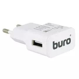 Зарядное устройство сетевое Buro TJ-159W белый 2.1A