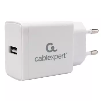 Зарядное устройство сетевое Cablexpert MP3A-PC-56 Зарядное устройство Cablexpert 5Вт, 1А, 1хUSB, белый, пакет