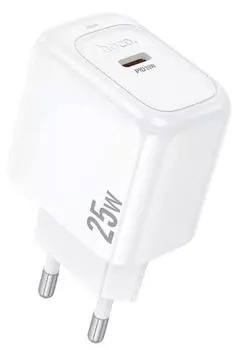 Зарядное устройство сетевое Hoco CS53A Surplus Hoco 31488 25W 3A (PD) USB Type-C универсальное белый