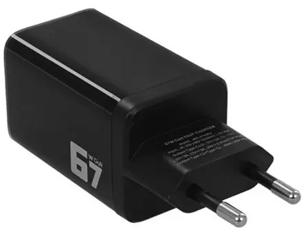 Зарядное устройство сетевое MOCOLL 67WB 67W Pilot Series Type-C/Type-C Чёрный