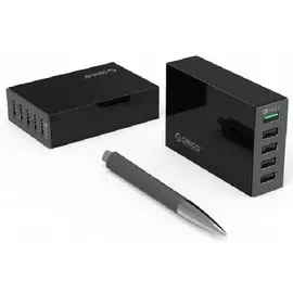 Зарядное устройство сетевое Orico QSL-5U черный