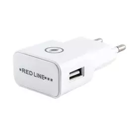 Зарядное устройство сетевое Red Line NT-1A УТ000009406 1 USB, 1A белый
