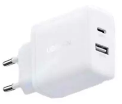 Зарядное устройство сетевое UGREEN X227 45310_ 20W USB-A+USB-C PD EU. Цвет: белый