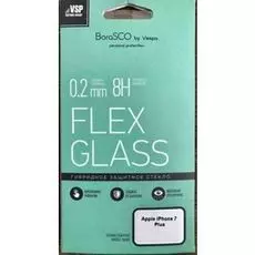 Защитное стекло BoraSco 18658 гибридное Flex Glass VSP 0,26 мм для iPhone 7 Plus/8 Plus