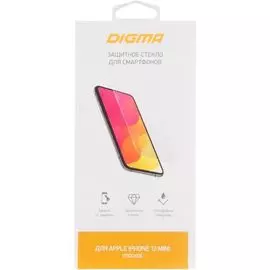 Защитное стекло Digma DGG1AP12MA для Apple iPhone 12 mini прозрачное (1509120)