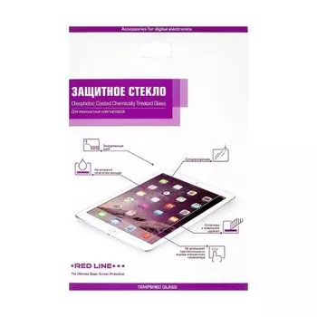 Защитное стекло Red Line УТ000005067 для Apple iPad AIR/AIR 2/Pro 9.7/iPad (2017)/iPad (2018), tempered glass