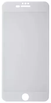 Защитное стекло Red Line УТ000009418 для Apple iPhone 6 Plus/6S Plus (5.5"), матовое, tempered glass, белая рамка
