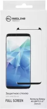 Защитное стекло Red Line УТ000010301 для Samsung Galaxy A5 (2017) 5.2”, tempered glass, белая рамка