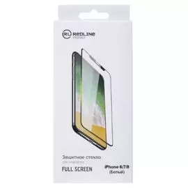 Защитное стекло Red Line УТ000017820 для iPhone 6/7/8 White