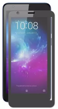 Защитное стекло Red Line УТ000022657 для ZTE Blade L8, tempered glass FULL GLUE, чёрная рамка