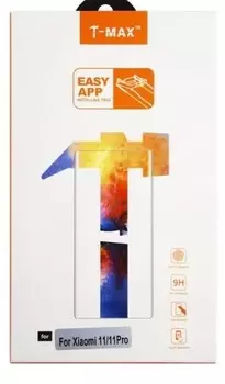 Защитное стекло Red Line УТ000024145 T-Max для Xiaomi Mi 11/Mi 11 Pro, 3D, в комплекте с клеем и УФ лампой, прозрачное