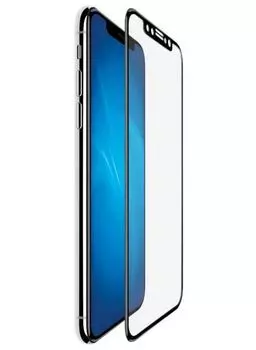 Защитное стекло Red Line УТ000024696 для iPhone 11 Pro, с защитой края от сколов, черная рамка