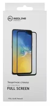 Защитное стекло Red Line УТ000026985 для Vivo V21, tempered glass FULL GLUE, чёрная рамка