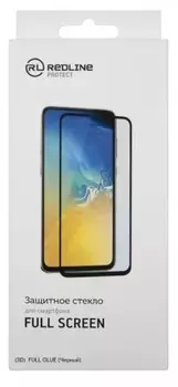 Защитное стекло Red Line УТ000029825 для Samsung Galaxy A13 4G, 3D, tempered glass FULL GLUE, чёрная рамка