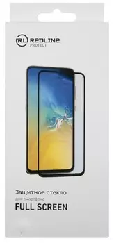 Защитное стекло Red Line УТ000030909 для Realme 9 Pro, tempered glass FULL GLUE, чёрная рамка