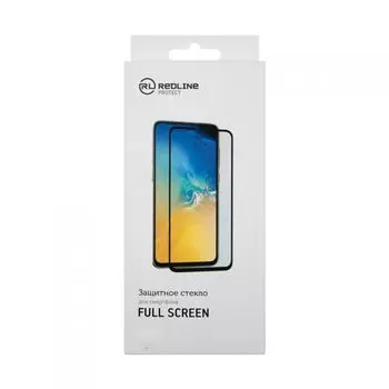 Защитное стекло Red Line УТ000031202 для Realme Narzo 50A, tempered glass FULL GLUE, чёрная рамка