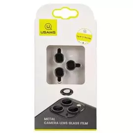 Защитное стекло Usams US-BH573 УТ000020227 на камеру iPhone 11/11 Pro/11 Pro Max, 3 шт, цвет: зеленый (BH573JTT02)