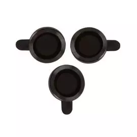 Защитное стекло Usams US-BH714 УТ000024938 на камеру iPhone 12 Pro Max/12 Pro, 3 шт, цвет: графитовый (BH714JTT02)