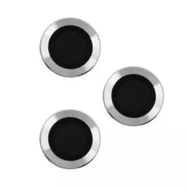 Защитное стекло Usams US-BH714 УТ000024939 на камеру iPhone 12 Pro Max/12 Pro, 3 шт, цвет: серебрянный (BH714JTT01)