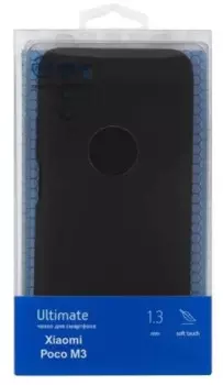 Защитный чехол Red Line Ultimate УТ000023625 для Xiaomi Poco M3, черный