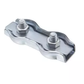 Зажим DKC CM623004 для троса двойной (Duplex) 4 мм, "F5 Combitech" (уп/10 шт)