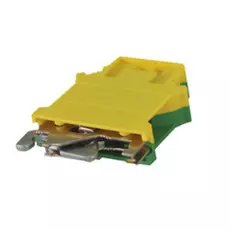 Зажим OSNOVO SP-Terminal заземляющий зажим для соединения устройств грозозащиты с землей. Монтаж на DIN-рейку