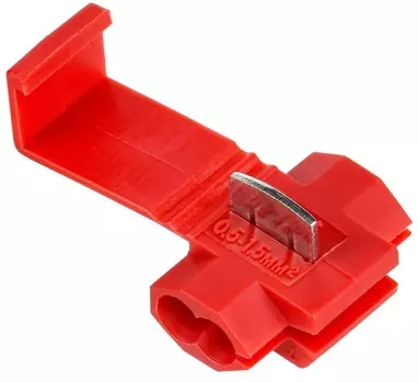 Зажим ответвительный IEK UMR-10-3-100 ЗПО-1 0,5-1,5мм2 красный (100шт)