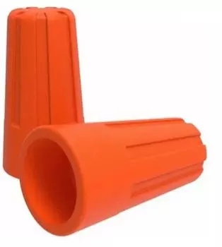 Зажим Rexant 06-0232-B10 соединительный изолирующий "СИЗ-3", 1,5-6 мм2, оранжевый, 10 шт.