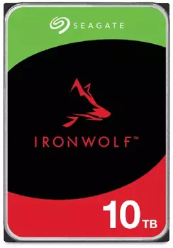 Жесткий диск 10TB SATA 6Gb/s Seagate ST10000VN000 (УЦЕНЕННЫЙ) IronWolf Pro 3.5" 7200rpm 256MB, Б/У, НЕКОНДИЦИЯ, (без упаковки), гарантия магазина 1 ме