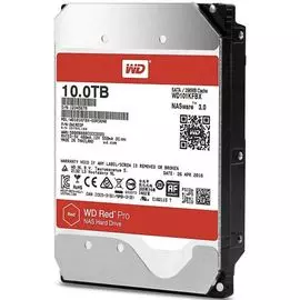 Жесткий диск 10TB SATA 6Gb/s Western Digital WD101KFBX 3.5" WD Red Pro 7200rpm 256MB NCQ Bulk