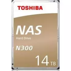 Жесткий диск 14TB SATA 6Gb/s Toshiba HDWG21EUZSVA 3.5" N300 NAS 7200rpm 256MB