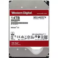 Жесткий диск 14TB SATA 6Gb/s Western Digital WD140EFFX NAS Red 5400rpm 512Mb 3.5"