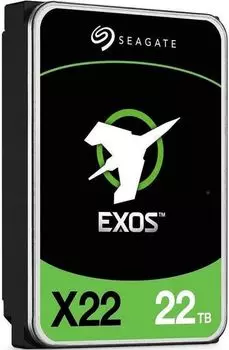 Жесткий диск 22TB SAS 12Gb/s Seagate ST22000NM000E Exos X22 3.5" 7200rpm 512MB