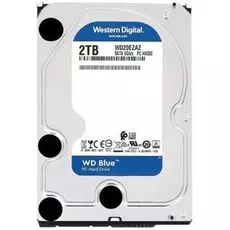 Жесткий диск 2TB SATA 6Gb/s Western Digital WD20EZAZ 3.5" Blue 5400rpm 256MB