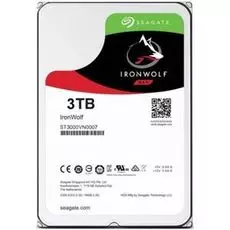 Жесткий диск 3TB SATA 6Gb/s Seagate ST3000VN007 3.5" IronWolf 5900rpm 64MB Bulk